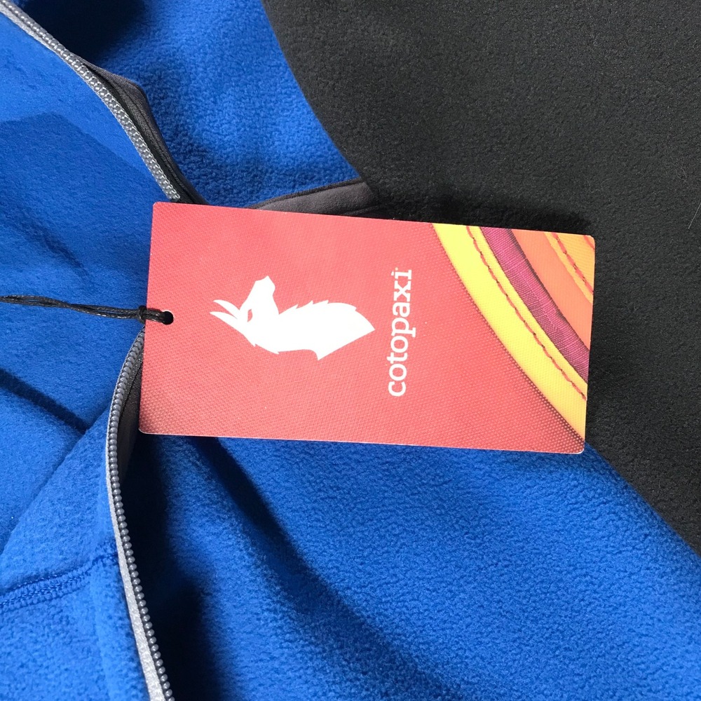 Cotopaxi Amado 1/2-Zip Fleece Atlantic Black Mens Large Pullover F25471M1691 - Picture 9 of 10